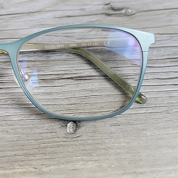 Modo Titanium Eyeglasses 4231 GRN Frames Only 53-17-140 Japan Full Rim - Picture 11 of 12